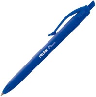 Długopis automatyczny Milan P1 Touch Rubber, niebieski