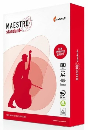 Papier ksero Maestro Standard Plus  A-4 80g/m², 500 arkuszy, biały