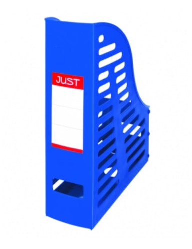 Pojemnik na dokumenty KBK, A-4, 85mm, niebieski