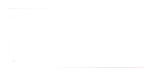 Przekładki kartonowe Tres, białe 1/3 A-4, 100 przekładek