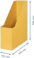 Pojemnik na dokumenty Leitz Cosy A-4, 100mm, żółty 