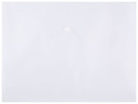 Teczka kopertowa na zatrzask Donau, A-4, transparentna