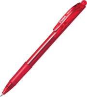 Długopis automatyczny Pentel, Wow BK417, 0.7mm, czerwony