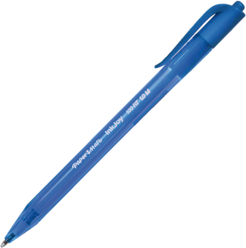 Długopis automatyczny Paper Mate, InkJoy 100RT, M, niebieski