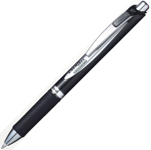 Pióro kulkowe automatyczne Pentel EnerGel BLP77-A, czarny