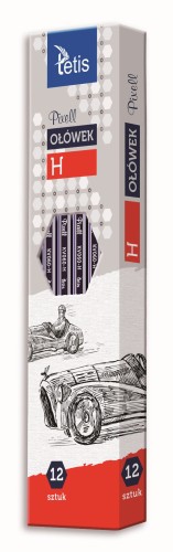 Ołówek Tetis Pixell KV060, H