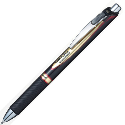 Cienkopis Pentel BLP75-C, 0,5 mm, czerwony