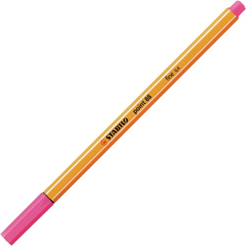 Cienkopis Stabilo Point 88/17, 0,4mm, ciemnoróżowy