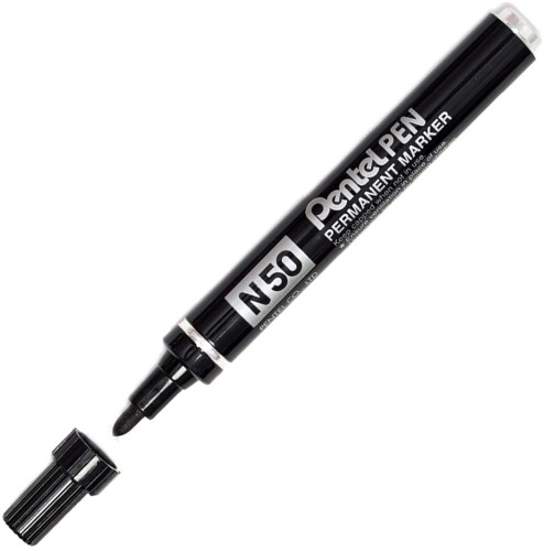 Marker permanentny Pentel N50-A, czarny