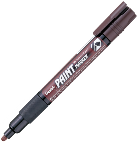 Marker olejowy Pentel MMP20-EO, gruby, brązowy