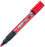 Marker olejowy Pentel MMP20-B, gruby, czerwony