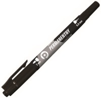 Marker permanentny dwustronny KM501-V2 Tetis, czarny