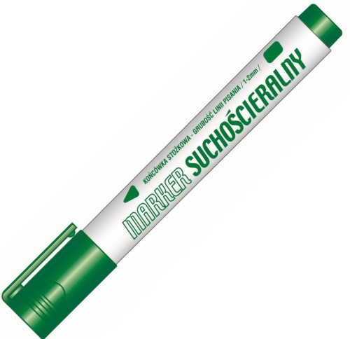 Marker suchościeralny Tetis KM107-ZO, zielony