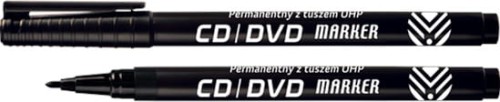 Marker do płyt CD i DVD Tetis KM111-V, czarny