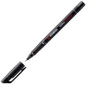 Foliopis Stabilo OHPen, S, czarny