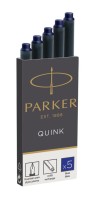 Naboje do pióra wiecznego Parker, niebieskie, 5 sztuk