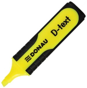 Zakreślacz Donau D-Text, żółty