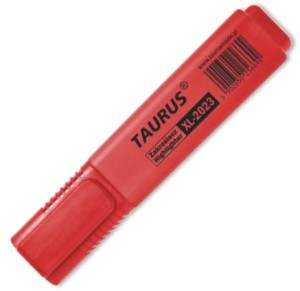 Zakreślacz Taurus XL-2023, czerwony