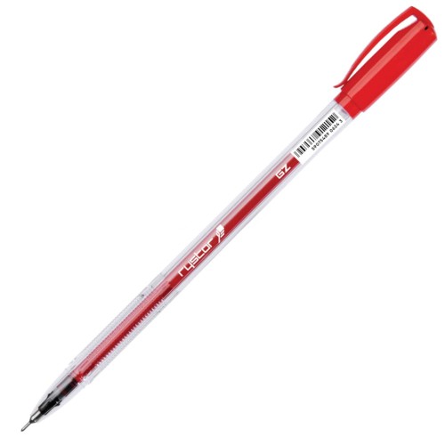 Pióro żelowe Rystor GZ-031, czerwony