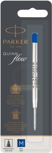 Wkład do długopisów Parker  QUINKflow niebieski (M)