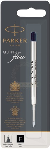 Wkład do długopisów Parker QUINKflow  czarny (F)