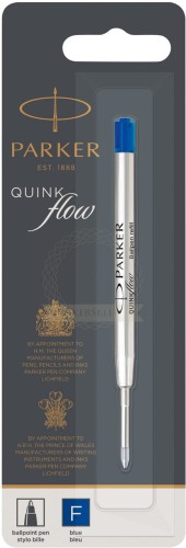 Wkład  do długopisów Parker QUINKflow niebieski (F)