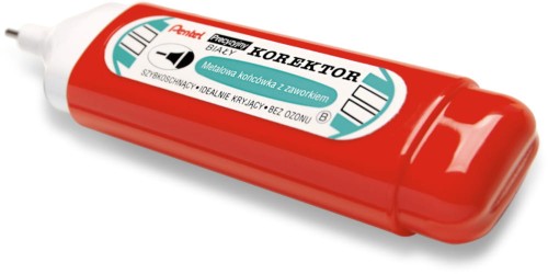 Korektor w piórze Pentel ZLC31, 12ml
