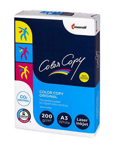 Papier ksero Color Copy A-3 200g/m², 250 arkuszy, biały