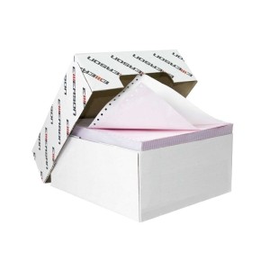Papier komputerowy, składanka, Emerson 240, 1+0, bez nadruku