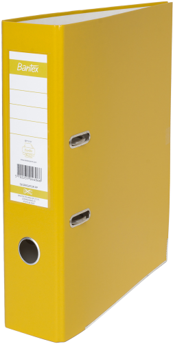 Segregator Bantex A4/50mm, z szyną, żółty