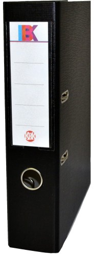 Segregator KBK Swing A4/75mm, z szyną, czarny