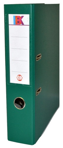Segregator KBK Swing A4/75mm, z szyną, zielony