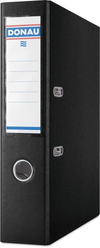 Segregator Donau Master, PP, A4/75mm, czarny