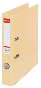 Segregator Esselte No.1 Naturelle A4/50mm z szyną, beżowy