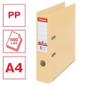 Segregator Esselte No.1 Naturelle A4/75mm z szyną, beżowy
