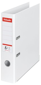 Segregator Esselte No.1 Vivida A4/75mm z szyną, biały