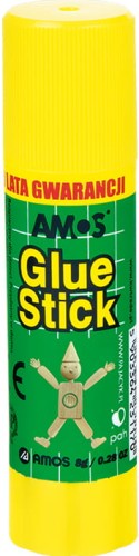 Klej biurowy Amos, w sztyfcie, 8g
