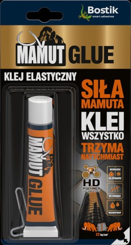 Klej uniwersalny Bostik Mamut, elastyczny, 25ml