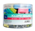Klip biurowy pastelowy Tetis, 25 mm,  48 sztuk