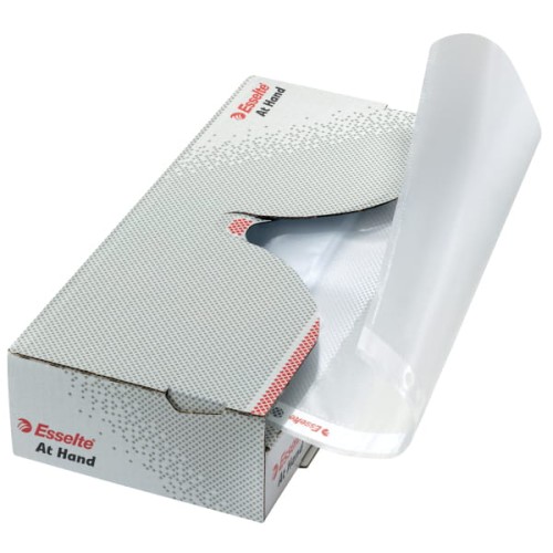 Koszulki groszkowe Esselte, A-4, 43µm, 50 sztuk, w dyspenserze