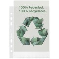 Koszulki groszkowe Esselte Recycled Premium PP, A-4 Maxi, 100µm, 50 sztuk