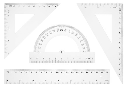 Komplet geometryczny Tetis 20 cm, 4 elementy
