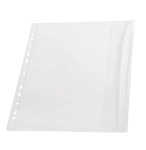 Ofertówka krystaliczna Panta Plast A-4, z klapką boczną