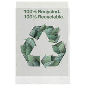 Ofertówka groszkowa Esselte Recycled Premium PP A-4, 100µm, 100 sztuk