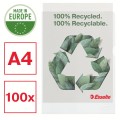 Ofertówka groszkowa Esselte Recycled Premium PP A-4, 100µm, 100 sztuk