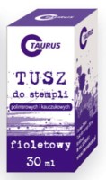 Tusz do pieczątek Taurus, 30 ml, fioletowy