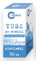 Tusz do pieczątek Taurus, 30 ml, niebieski
