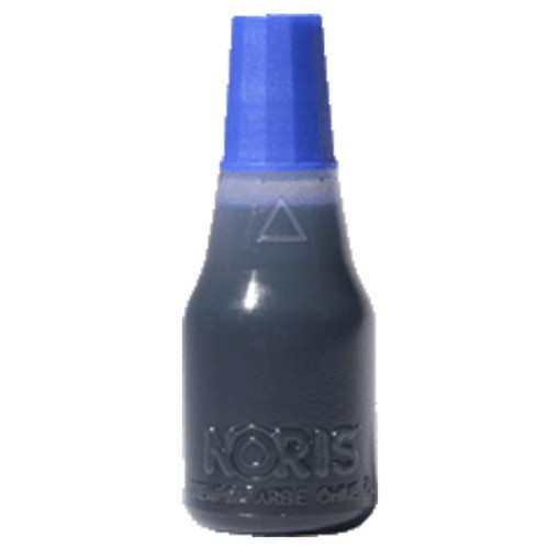 Tusz do pieczątek Noris, 25 ml, niebieski
