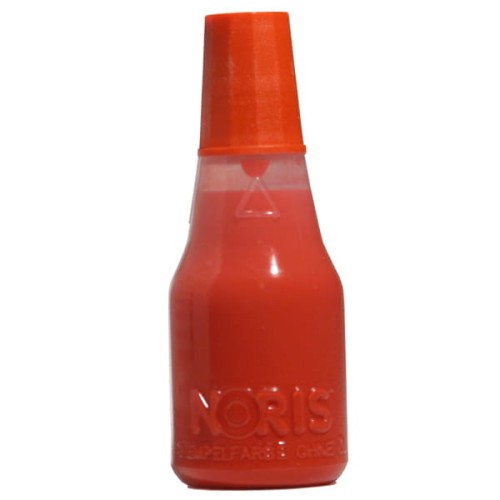 Tusz do pieczątek Noris, 25 ml, czerwony