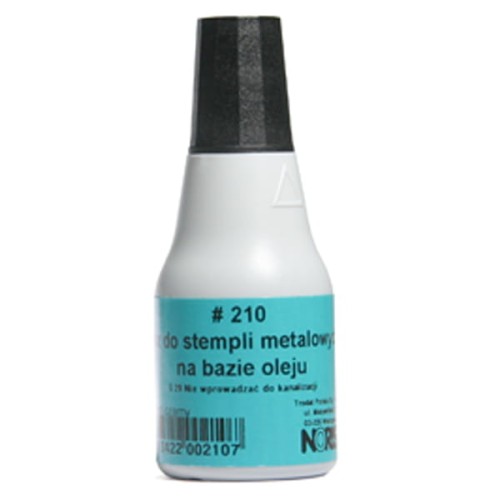 Tusz do pieczątek Noris 210, 25 ml, olejowy, czarny